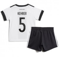 Camisa de time de futebol Alemanha Thilo Kehrer #5 Replicas 1º Equipamento Infantil Mundo 2022 Manga Curta (+ Calças curtas)